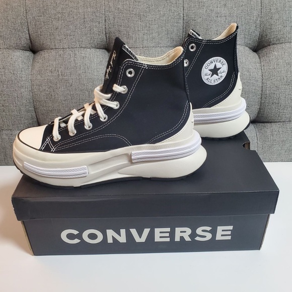 BNIB Converse Run Star Legacy CX High Top Black - Picture 4 of 10